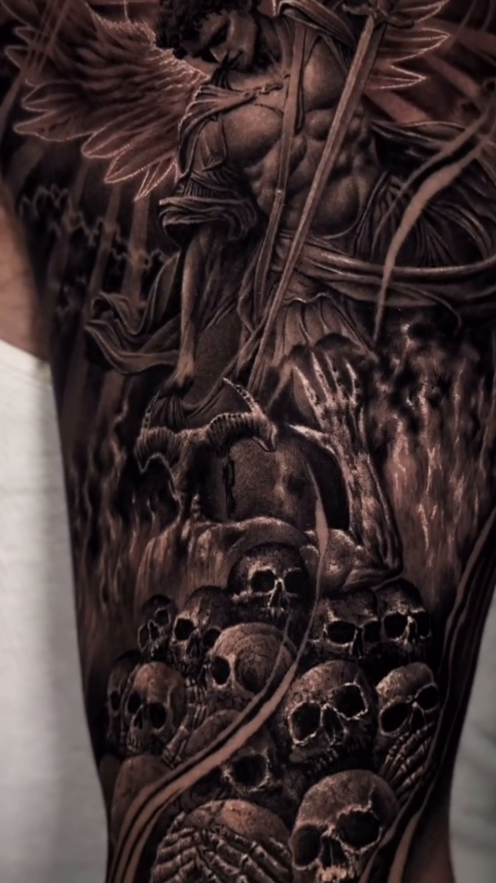 Tattoo work at Tommy's Tattoo Convention 2026