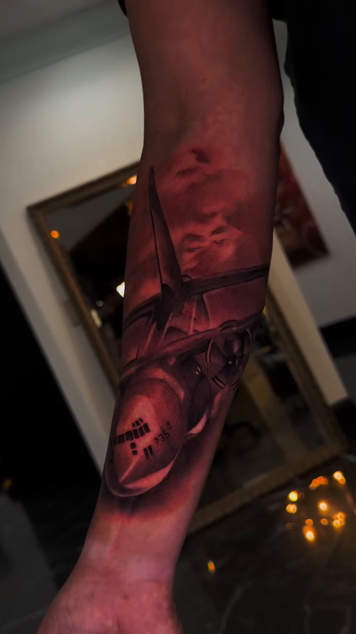 Ship and compass realism tattoo by Danny Aceves ✨ San Diego tattoo artist