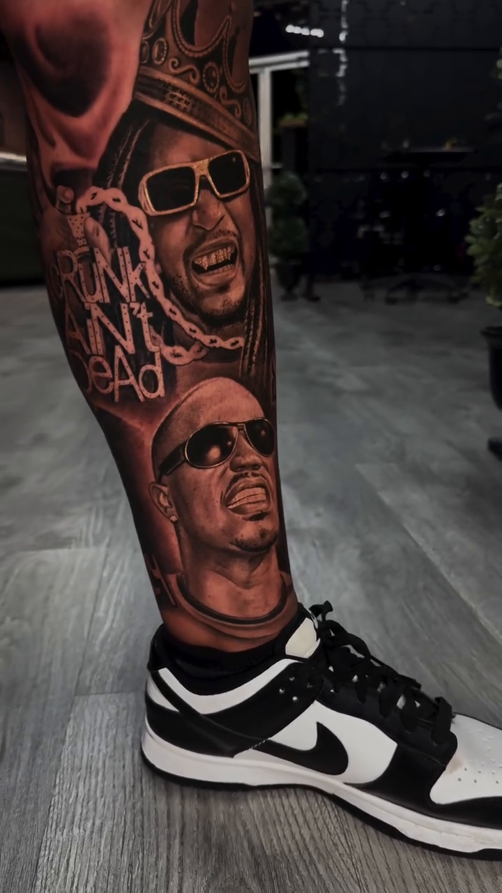 Tattoo by @samuellimbertitattoos — realism, black_and_grey