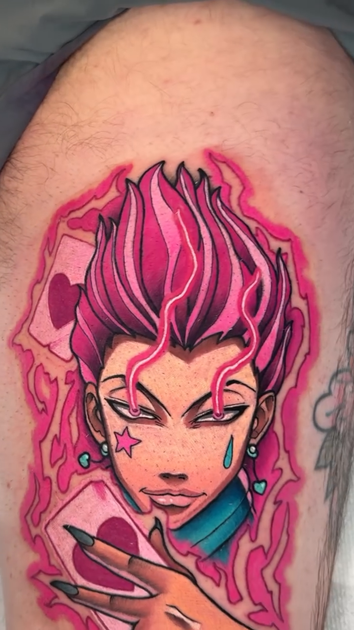 Tattoo by @jonleightontattoo — anime