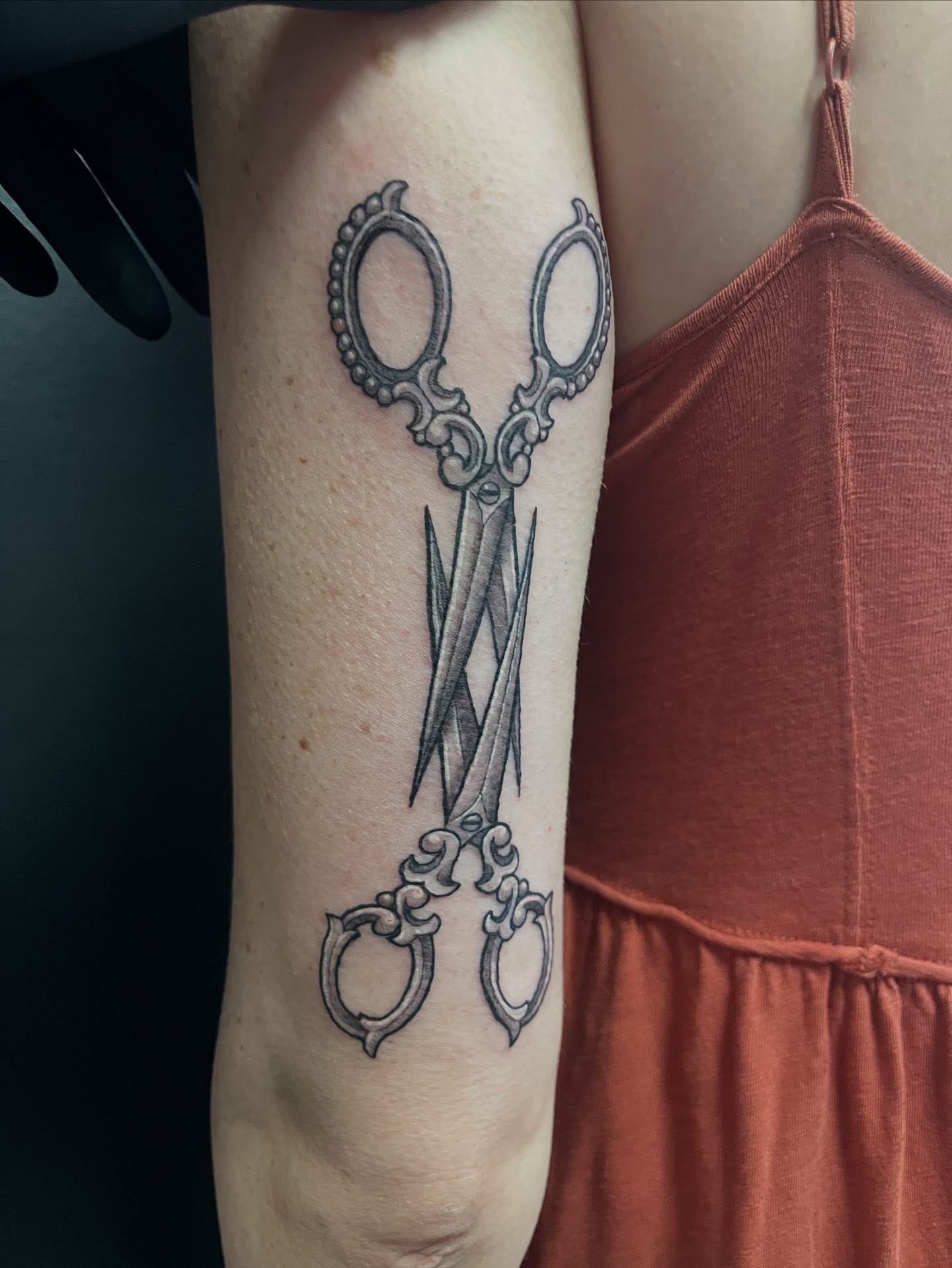 Tattoo by @damnginatattoos โ black_and_grey