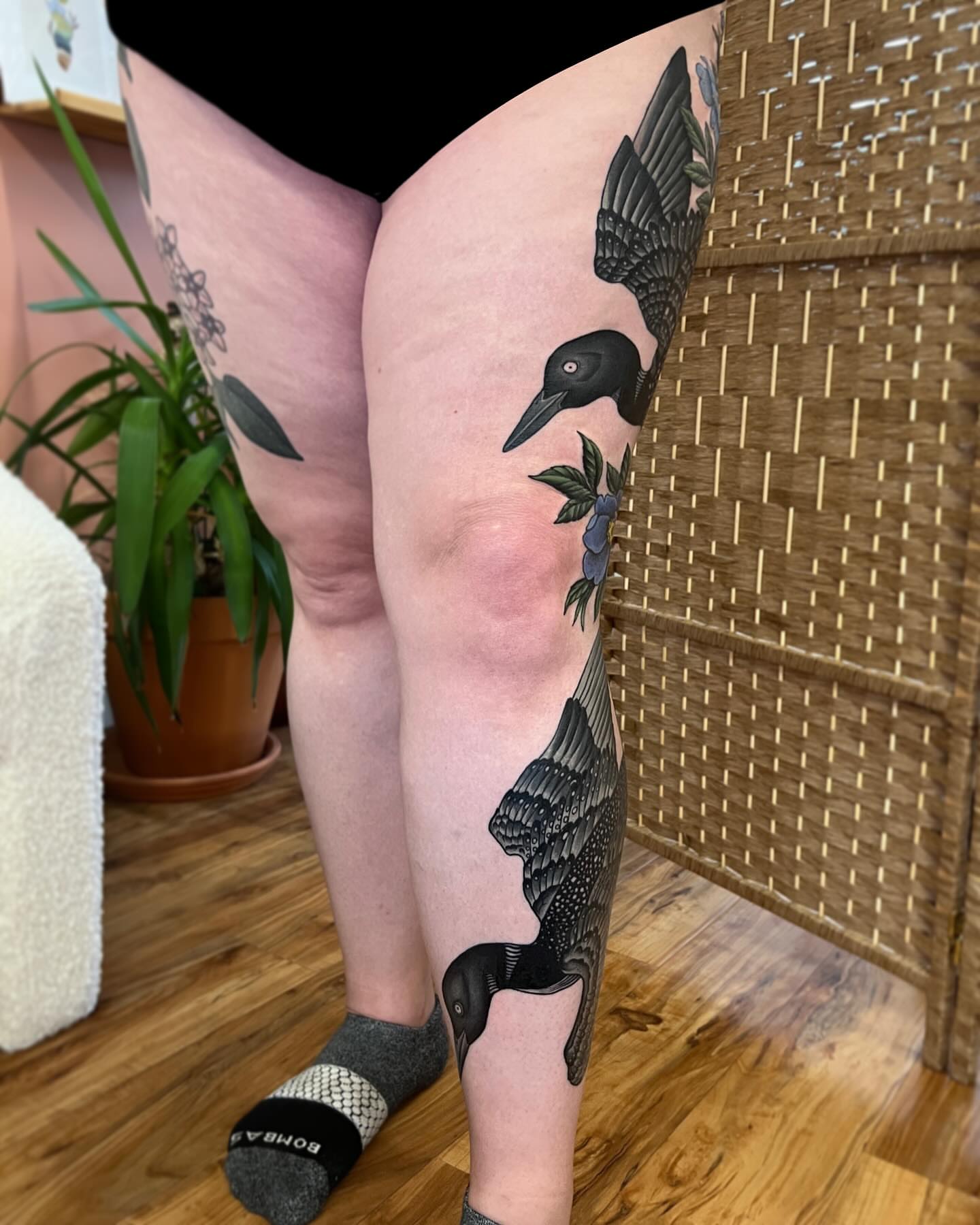 Tattoo by @brookeesutter — black_and_grey