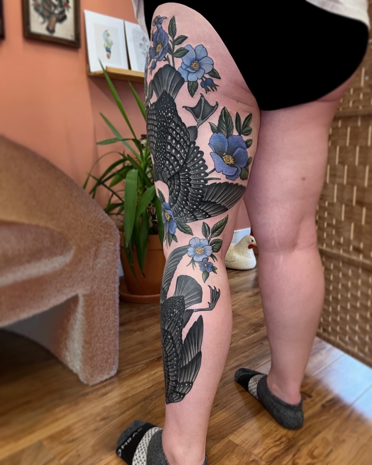 Tattoo by @brookeesutter — black_and_grey