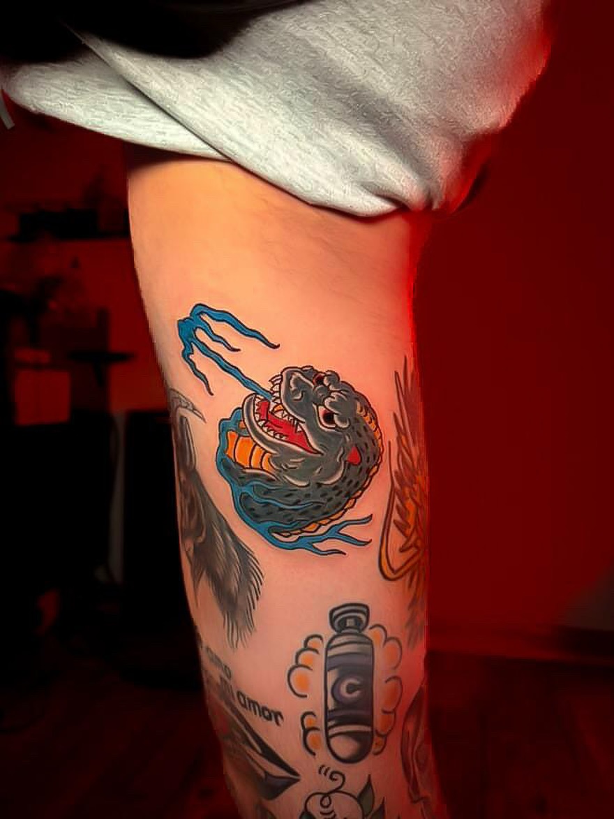 Tattoo by @tyhamiltontattoos β american_traditional, new_school