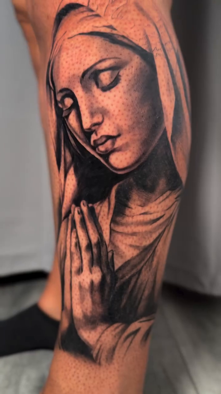Tattoo by @the.jujueffect — realism, black_and_grey