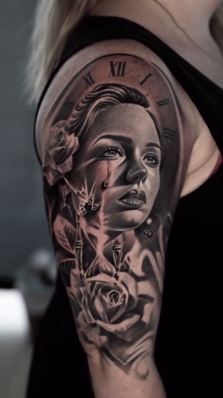 Tattoo by @murdock_manuel — realism, black_and_grey