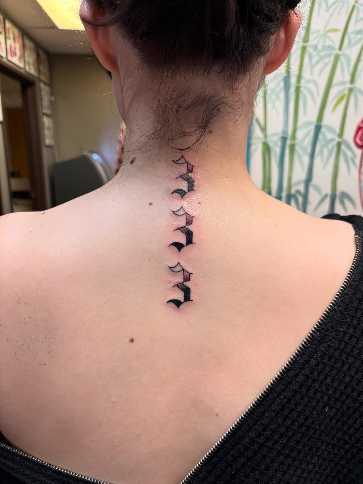 Tattoo by @cooptat2 — lettering_script