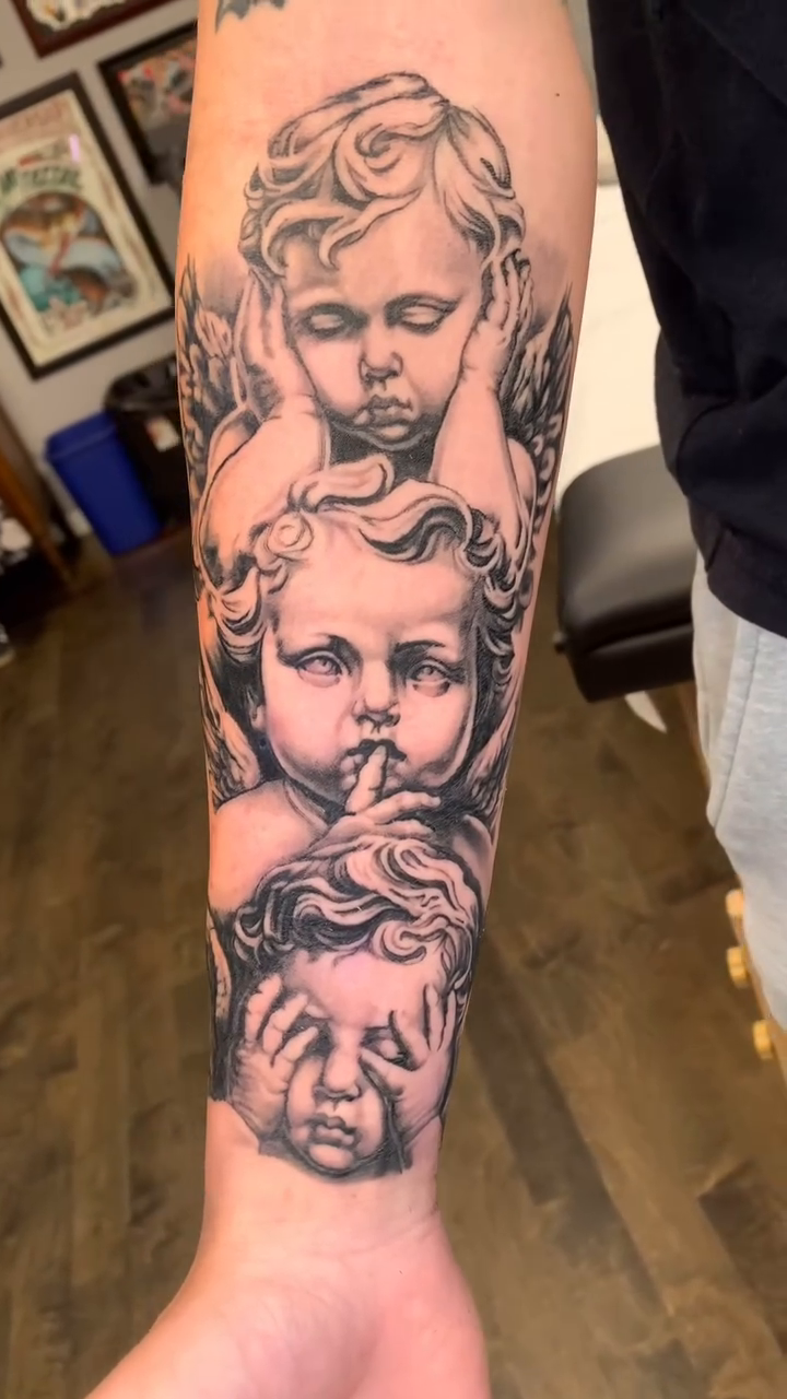Tattoo by @jimboslicetat2 — realism, black_and_grey