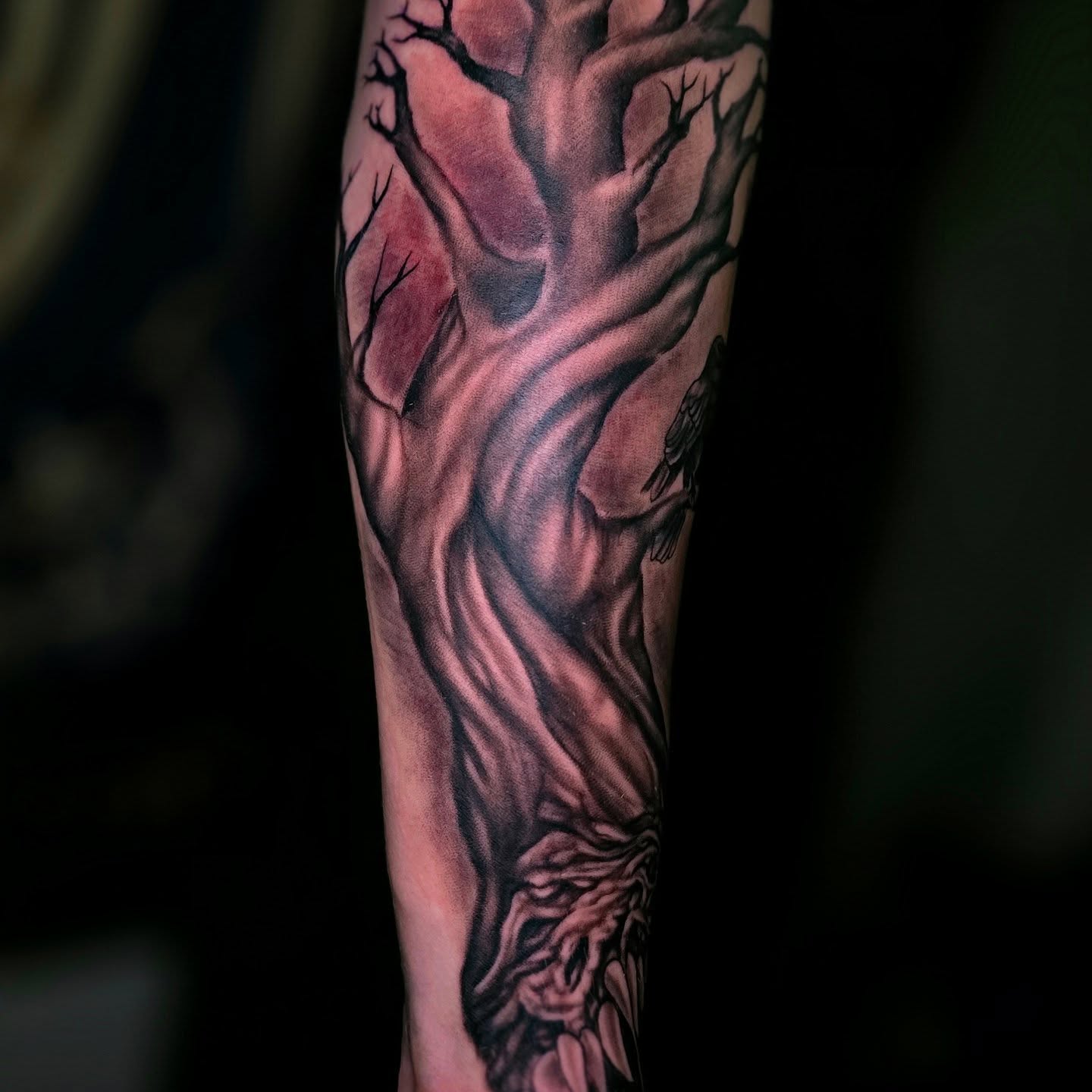 Tattoo by @steelcitytattoos — realism, dark_realism