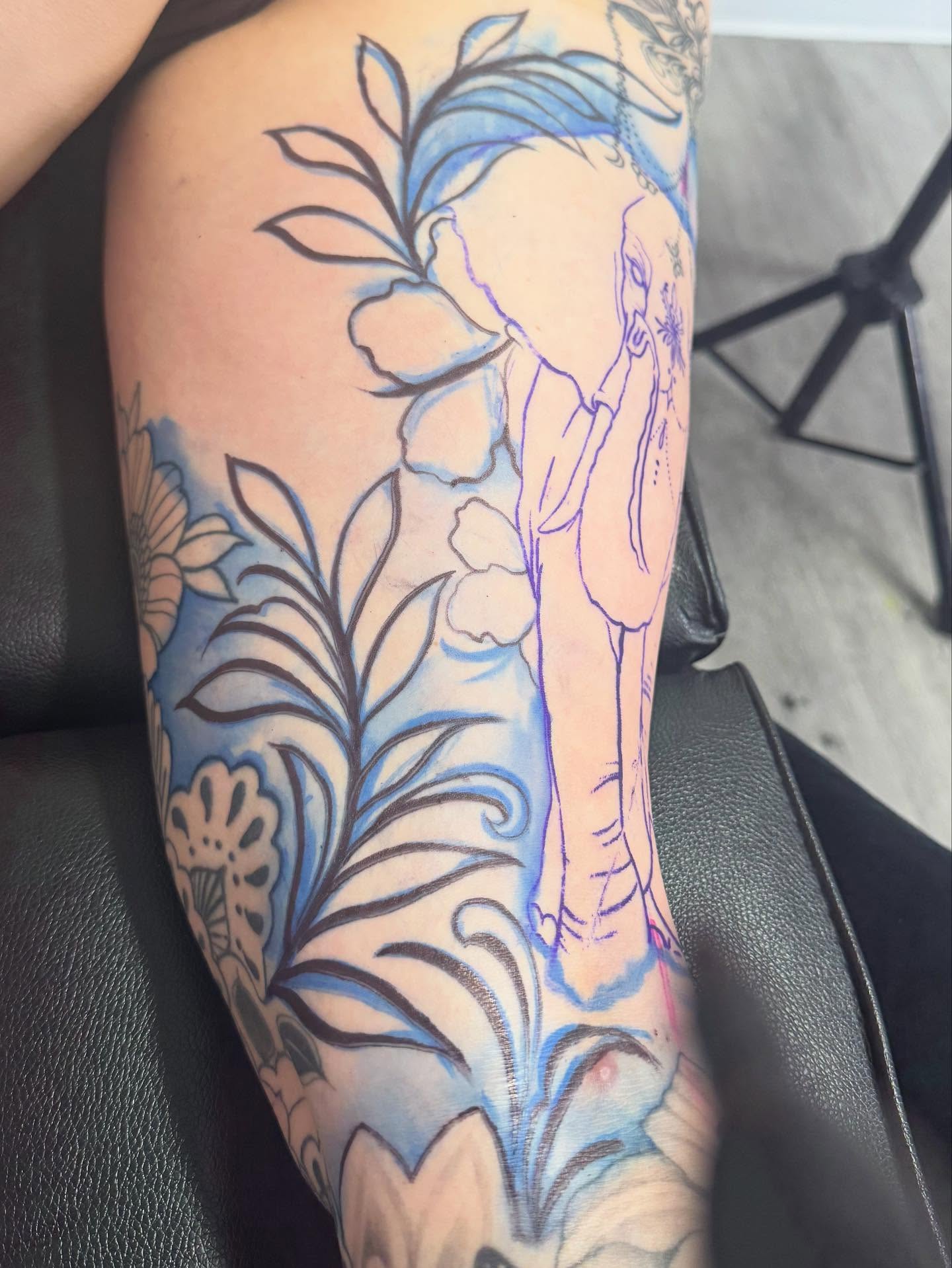 Tattoo by @tattedbytrinn — new_school, watercolor