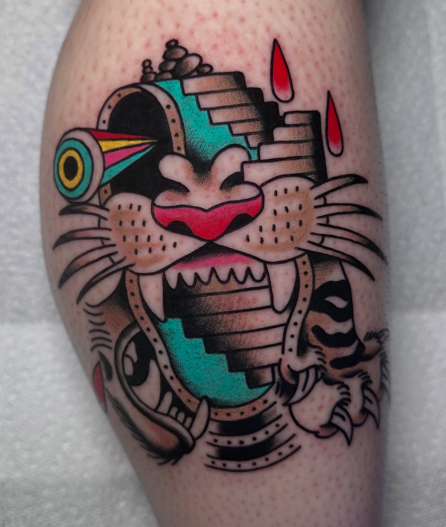 Tattoo by @toadtat2 — american_traditional