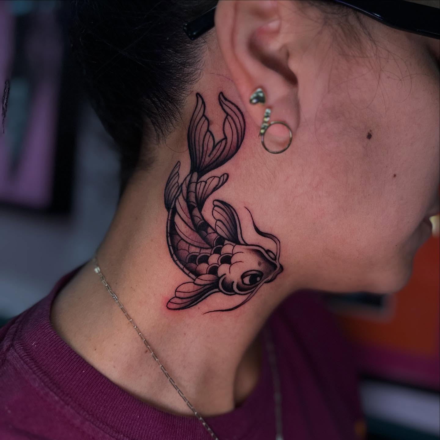 Tattoo by @tatt_brat_ — black_and_grey