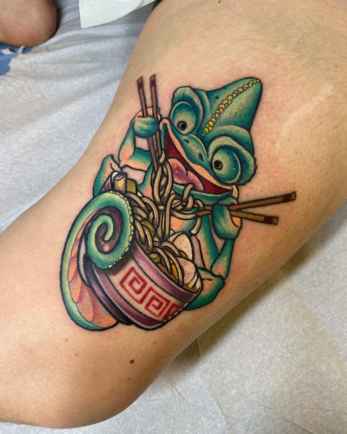Tattoo by @art_by_dropkickdan — new_school, illustrative