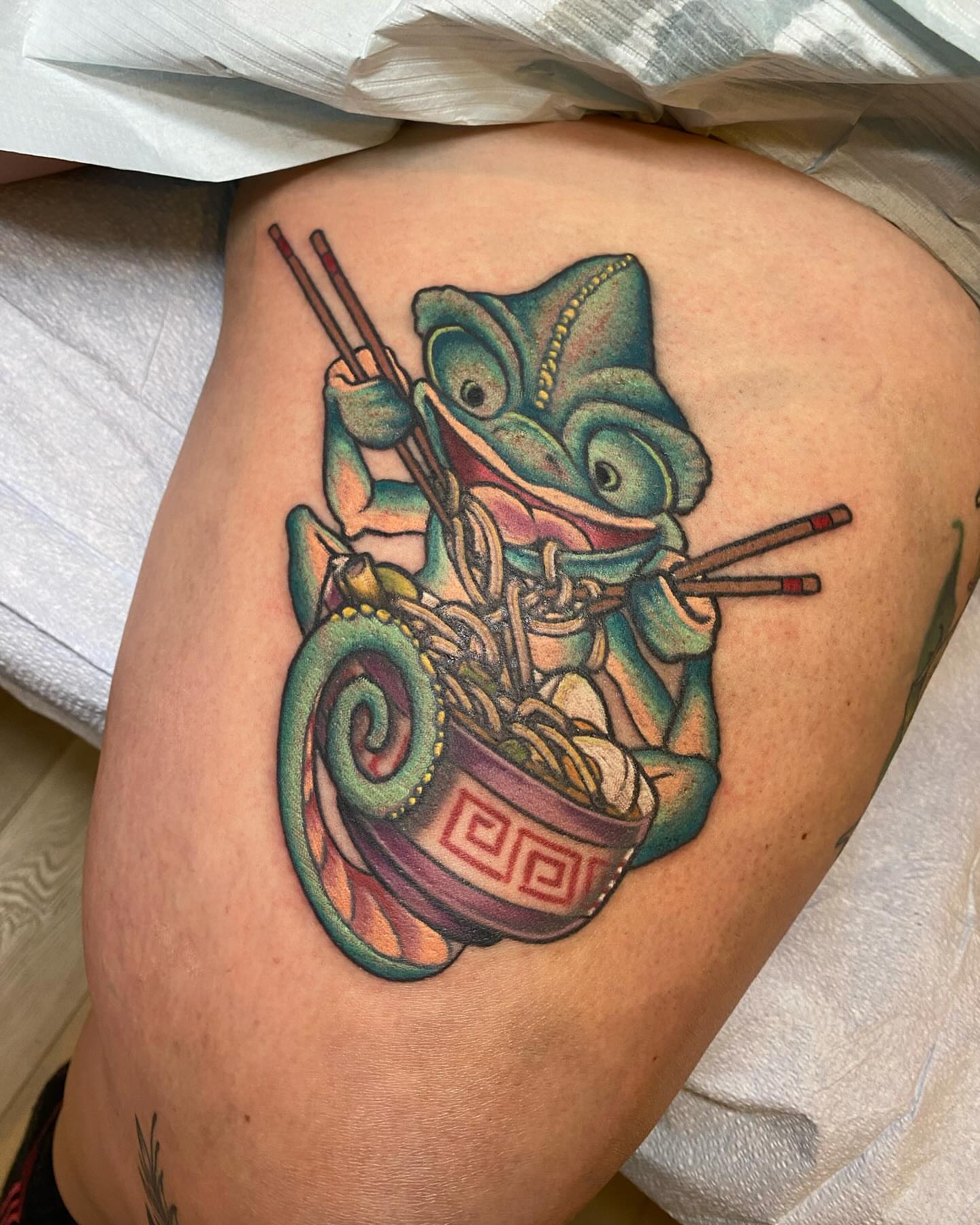 Tattoo by @art_by_dropkickdan — new_school, realism