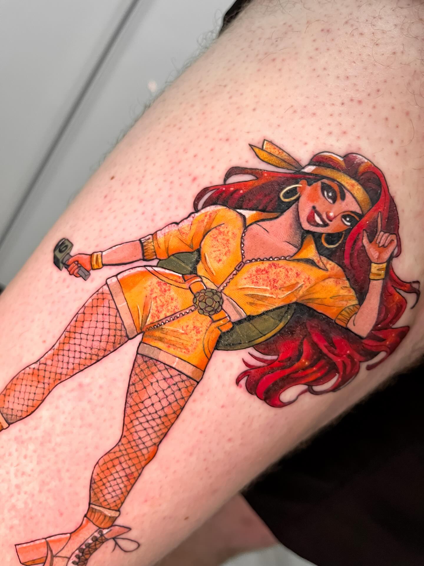 Tattoo by @saratattoo1 — illustrative