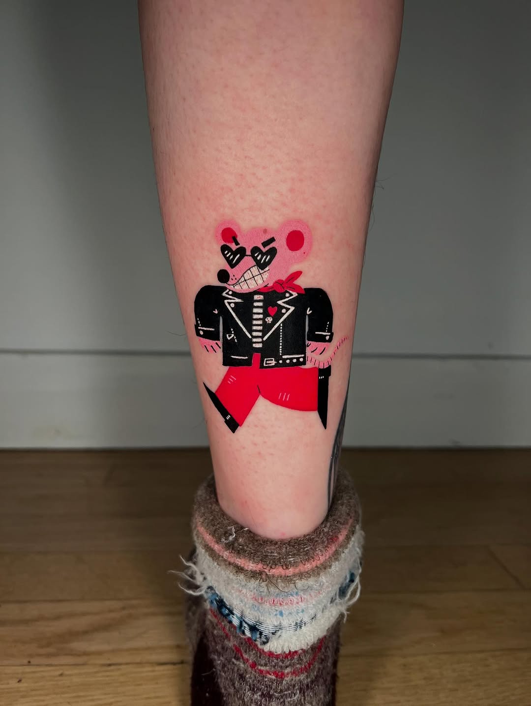Tattoo by @gameboycolortattoos — new_school