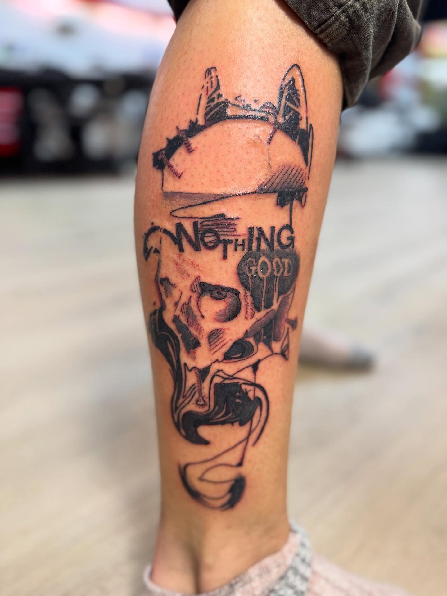 Tattoo by @artem.tattoos — black_and_grey