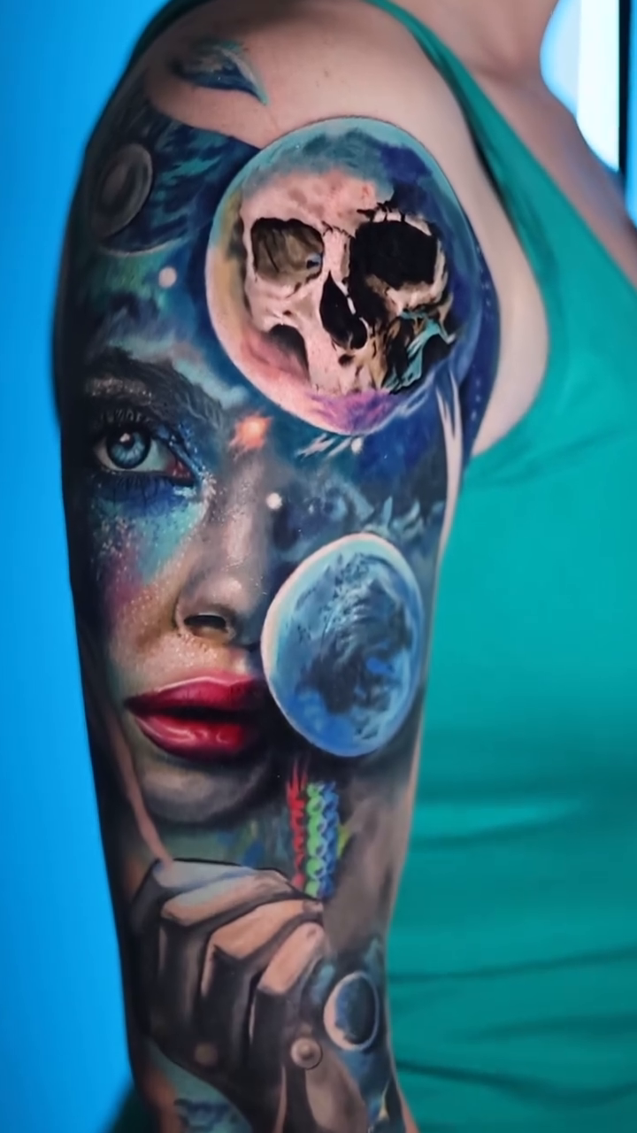 Tattoo work at Evergreen Tattoo Invitational 2026