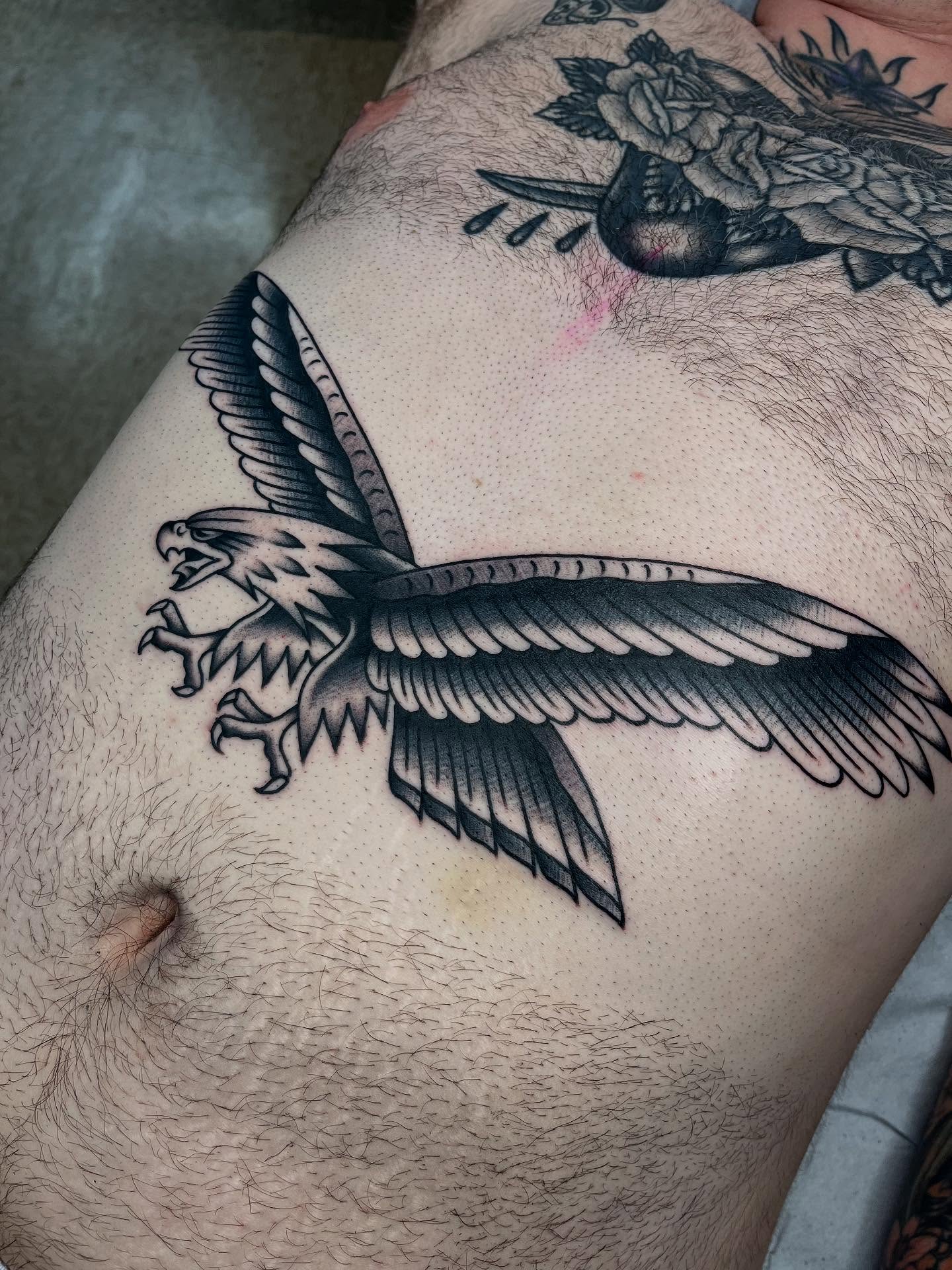 Tattoo by @austinhowardtemple โ black_and_grey