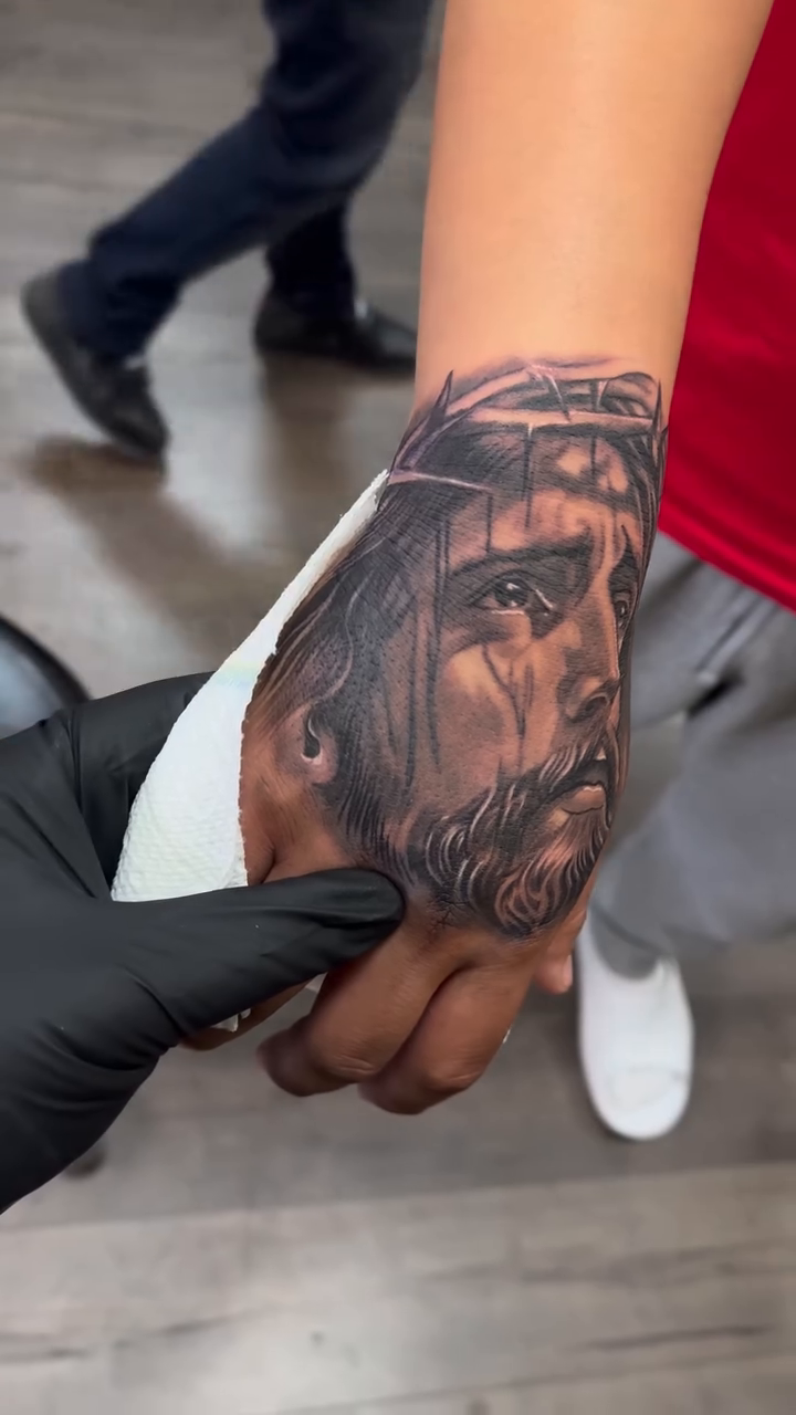 Tattoo by @solistattoos β realism, black_and_grey