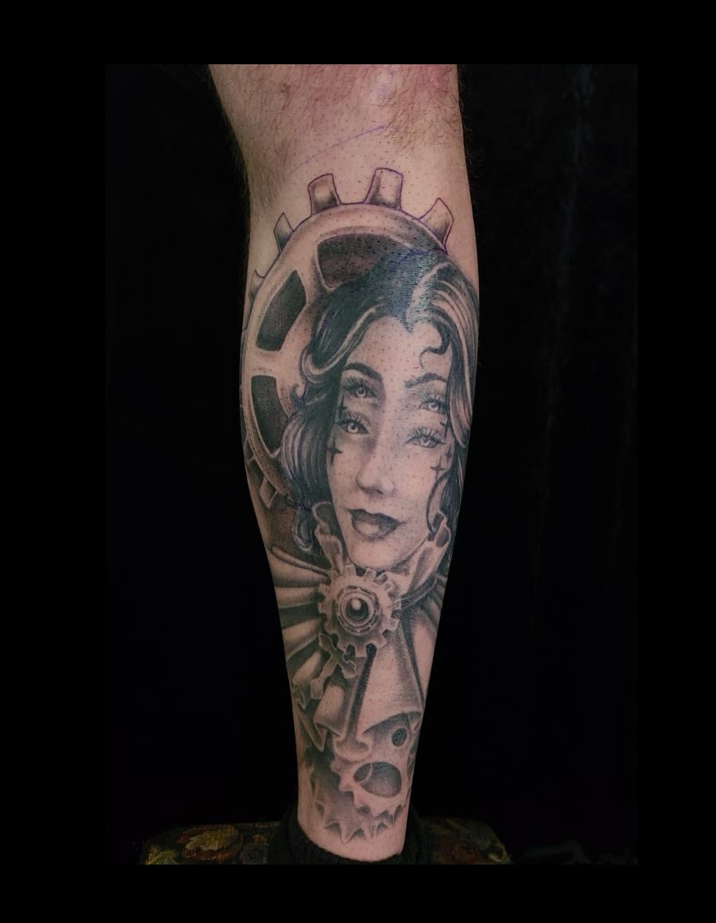 Tattoo by @tattoos.from.mars — black_and_grey, realism
