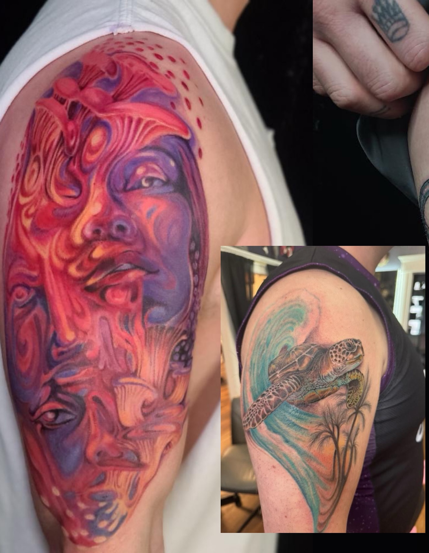 Tattoo by @tattoos.from.mars — dotwork, realism