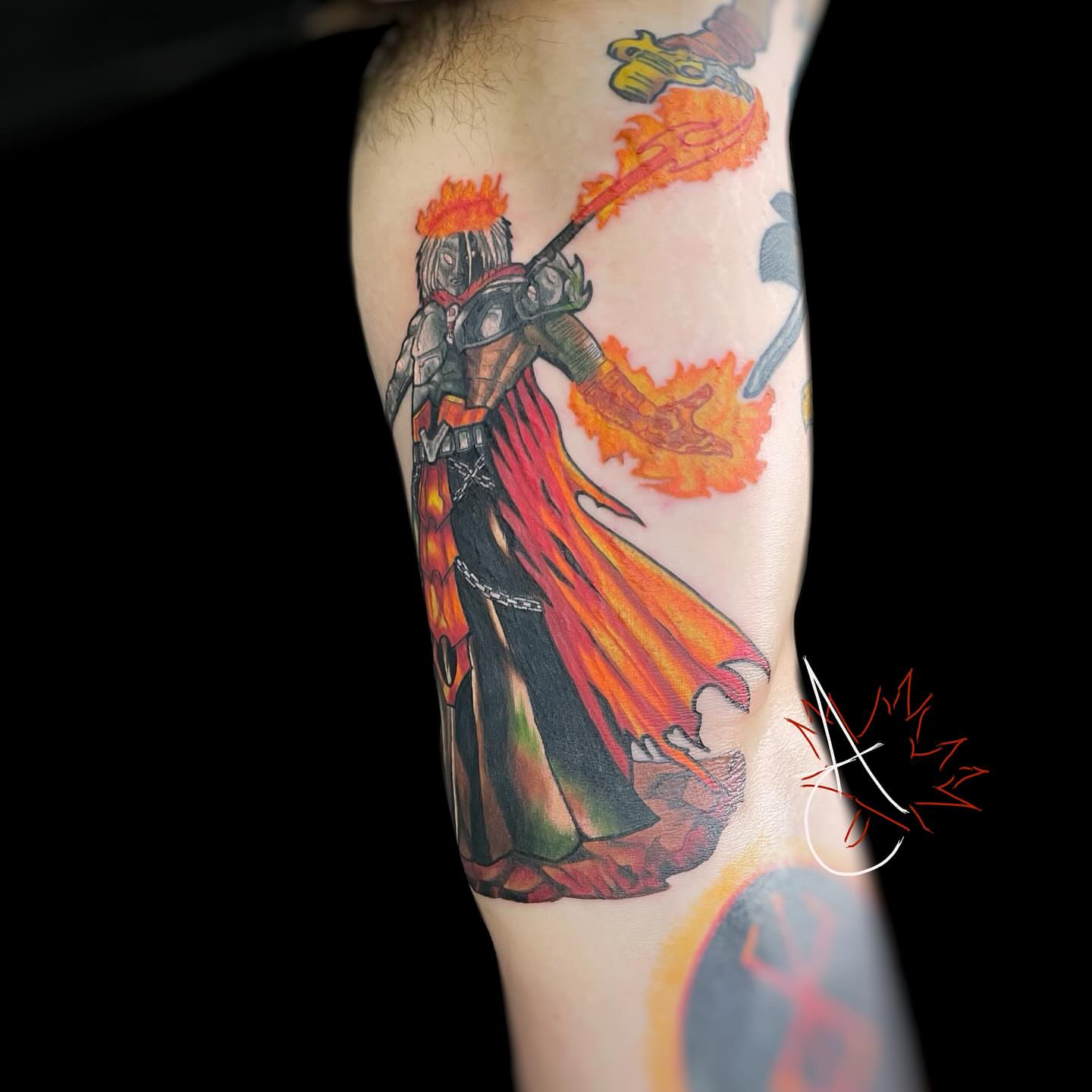 Tattoo by @artofcanada — dotwork, realism