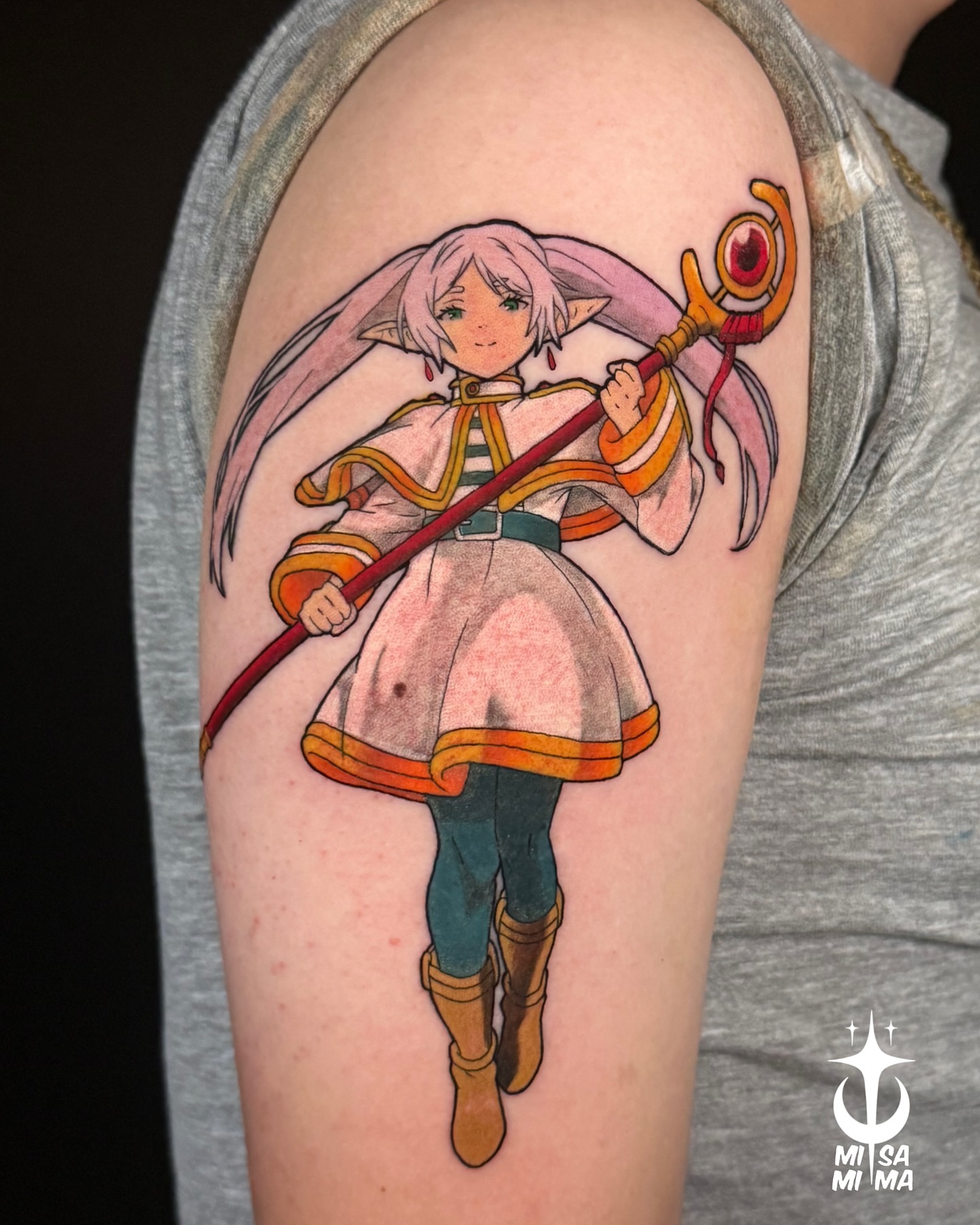 Tattoo by @mimi_sama.tattoo β anime