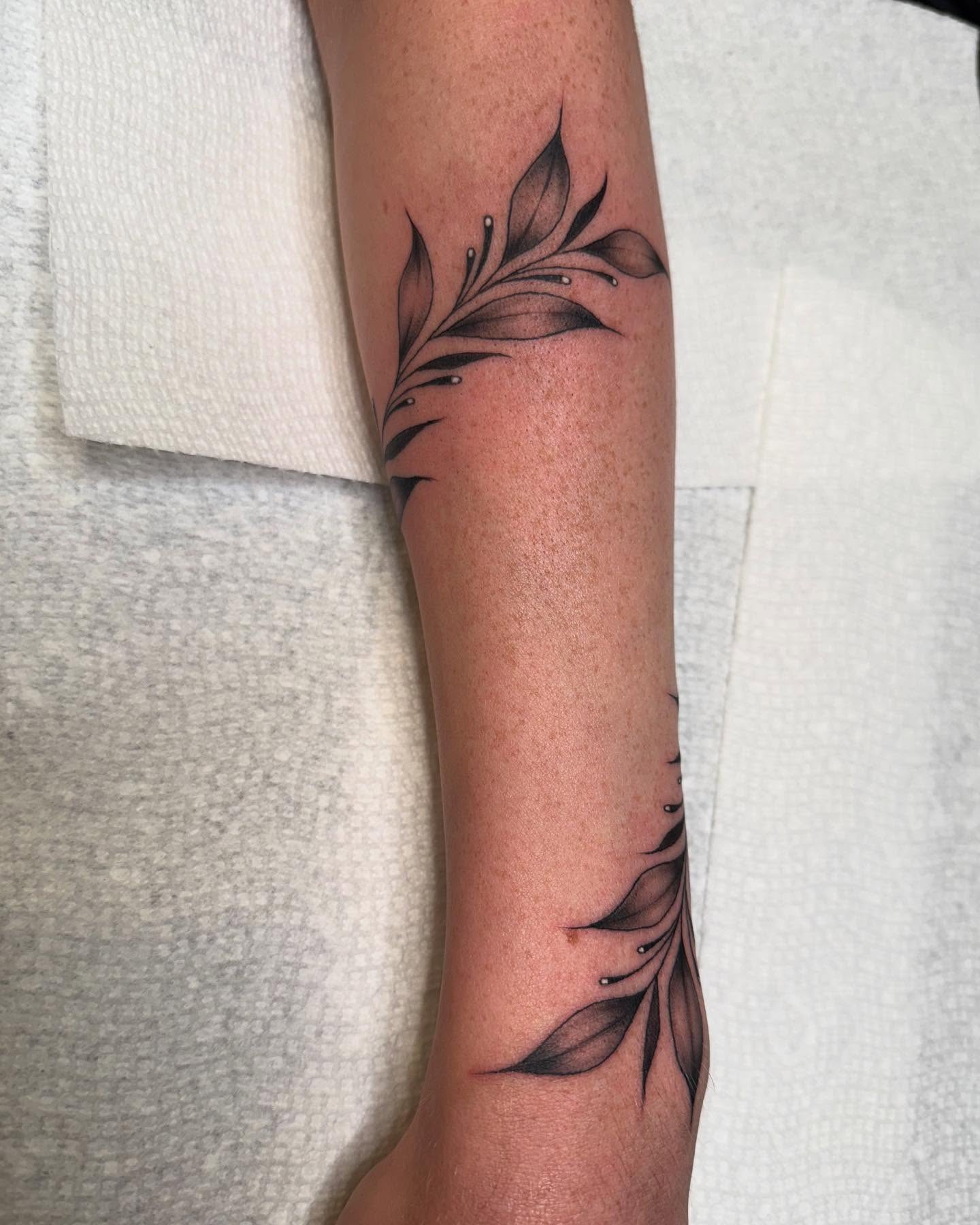 Tattoo by @inkedbykz — black_and_grey