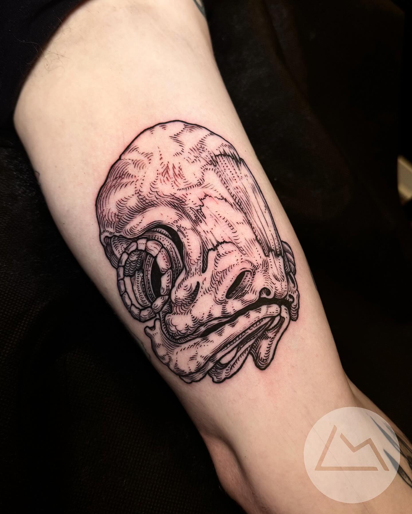 Tattoo by @tattoosbylandon — black_and_grey, realism