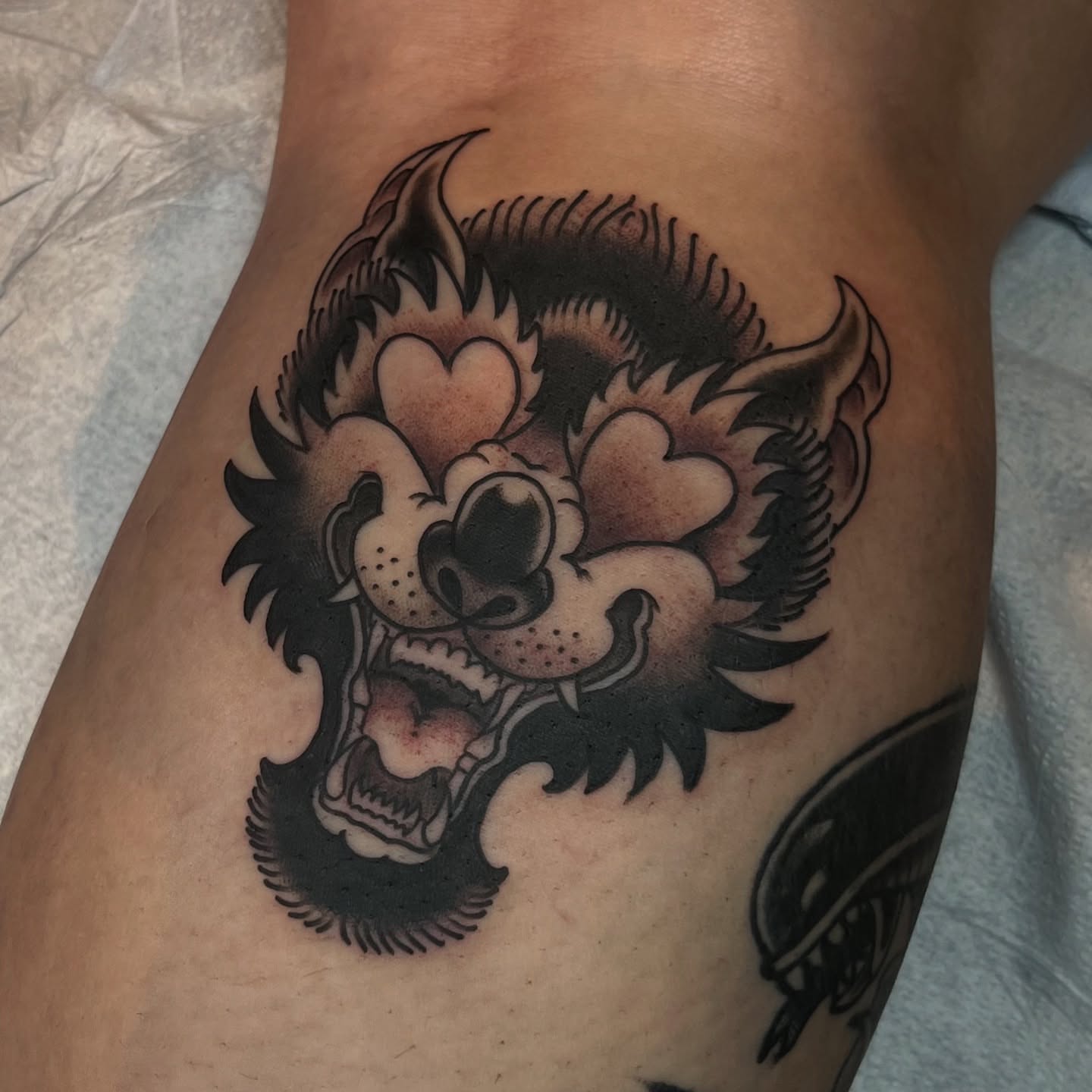 Tattoo by @eptattoos — black_and_grey