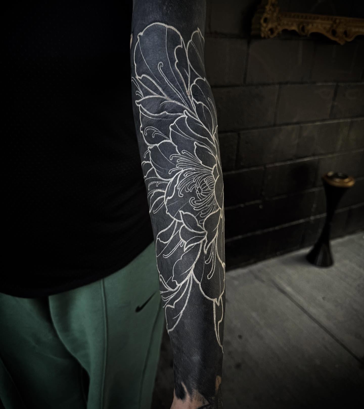 Tattoo by @tats_earnhardt — black_and_grey