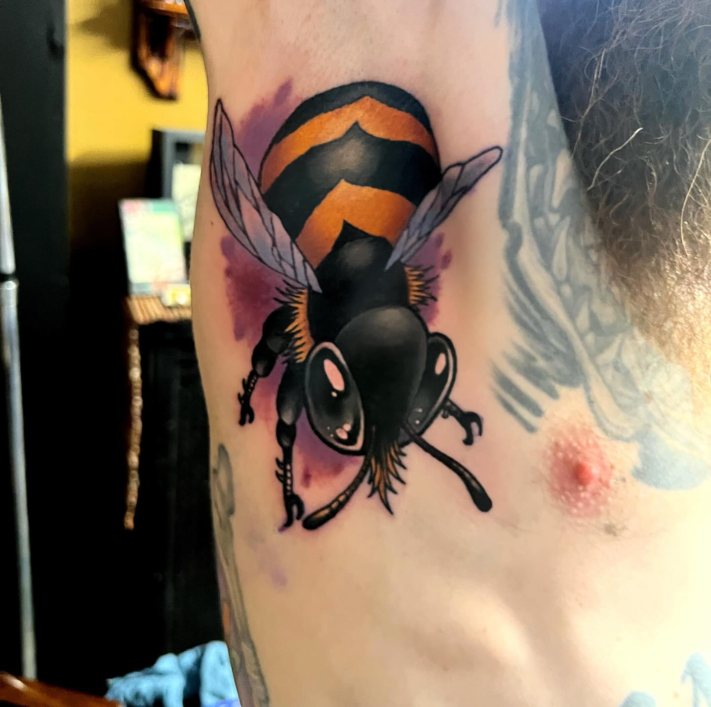 Tattoo by @heystraydog — realism