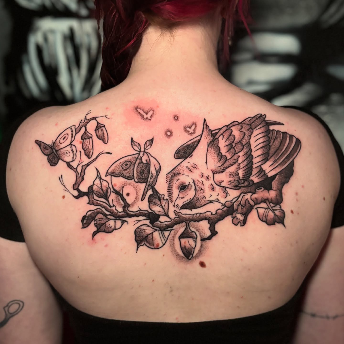 Tattoo by @5am.x.tattoos β dotwork, black_and_grey