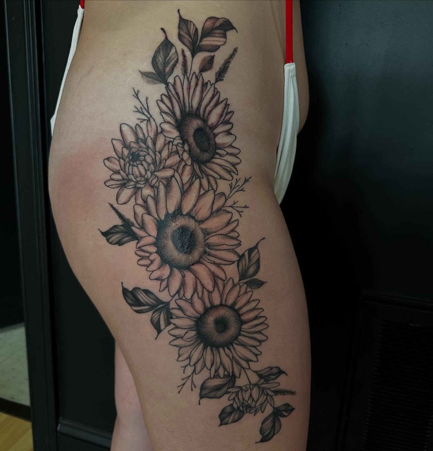 Tattoo by @wattsy.tattoos — black_and_grey