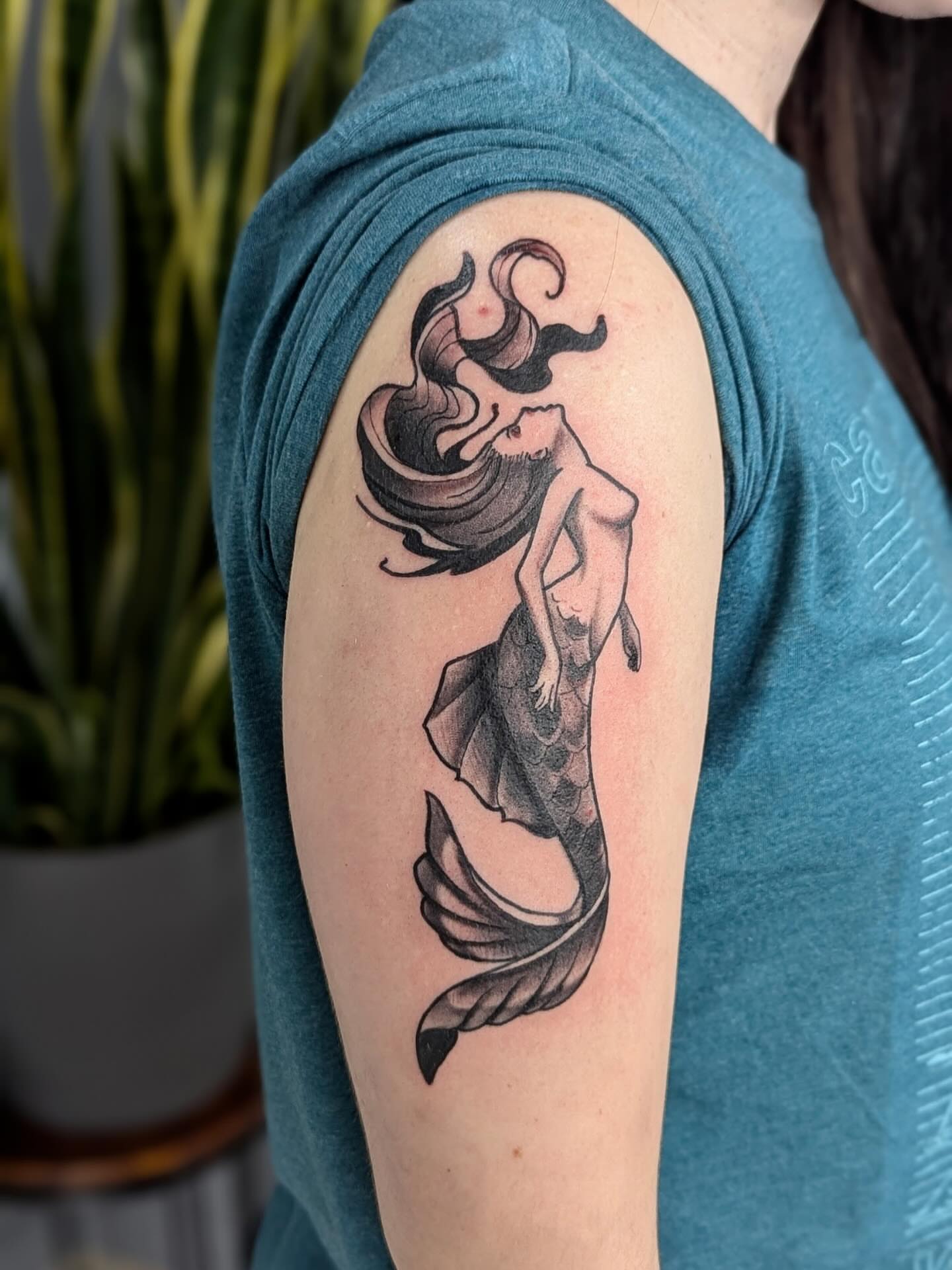 Tattoo by @tattoosbydustinb — black_and_grey