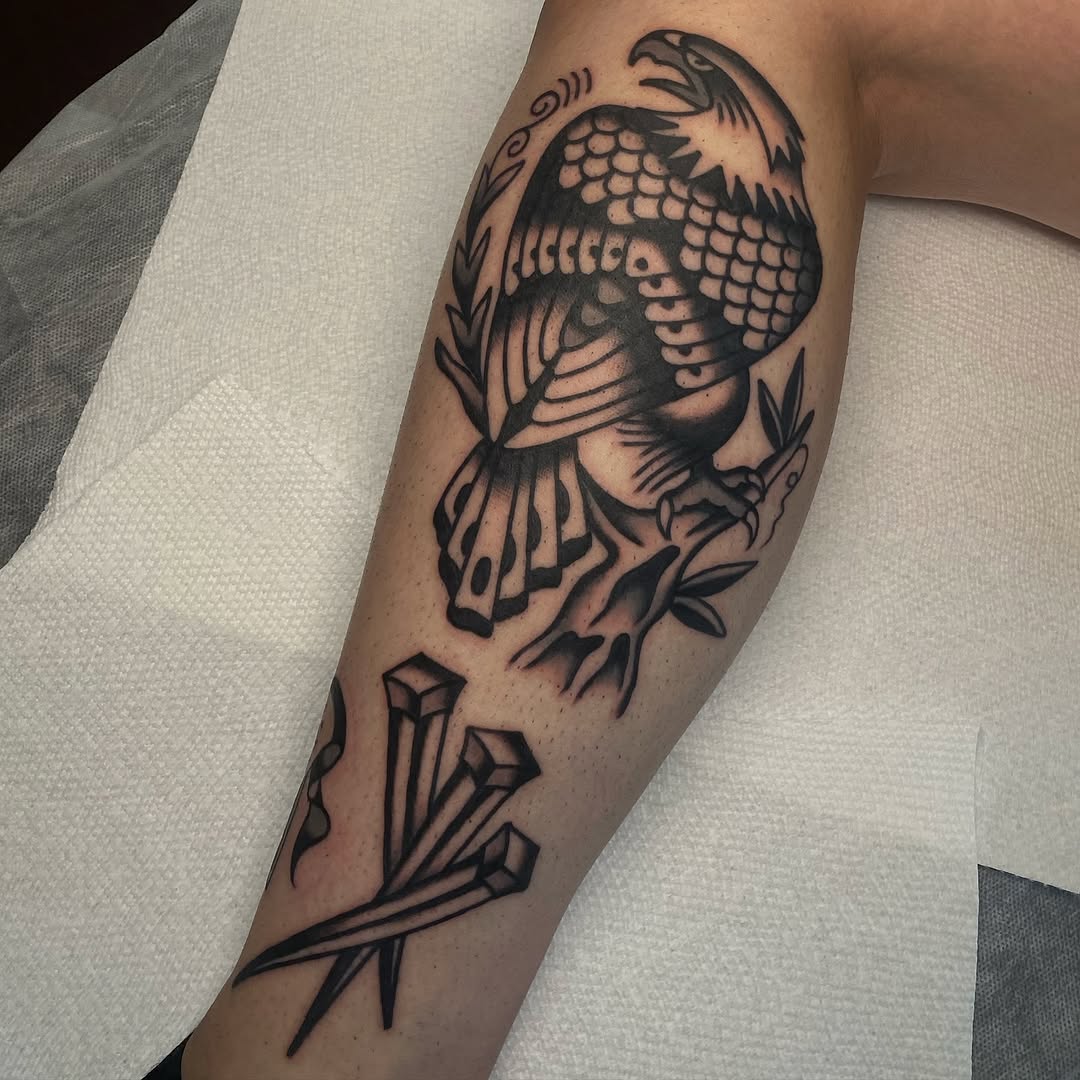 Tattoo by @erintat2 โ american_traditional