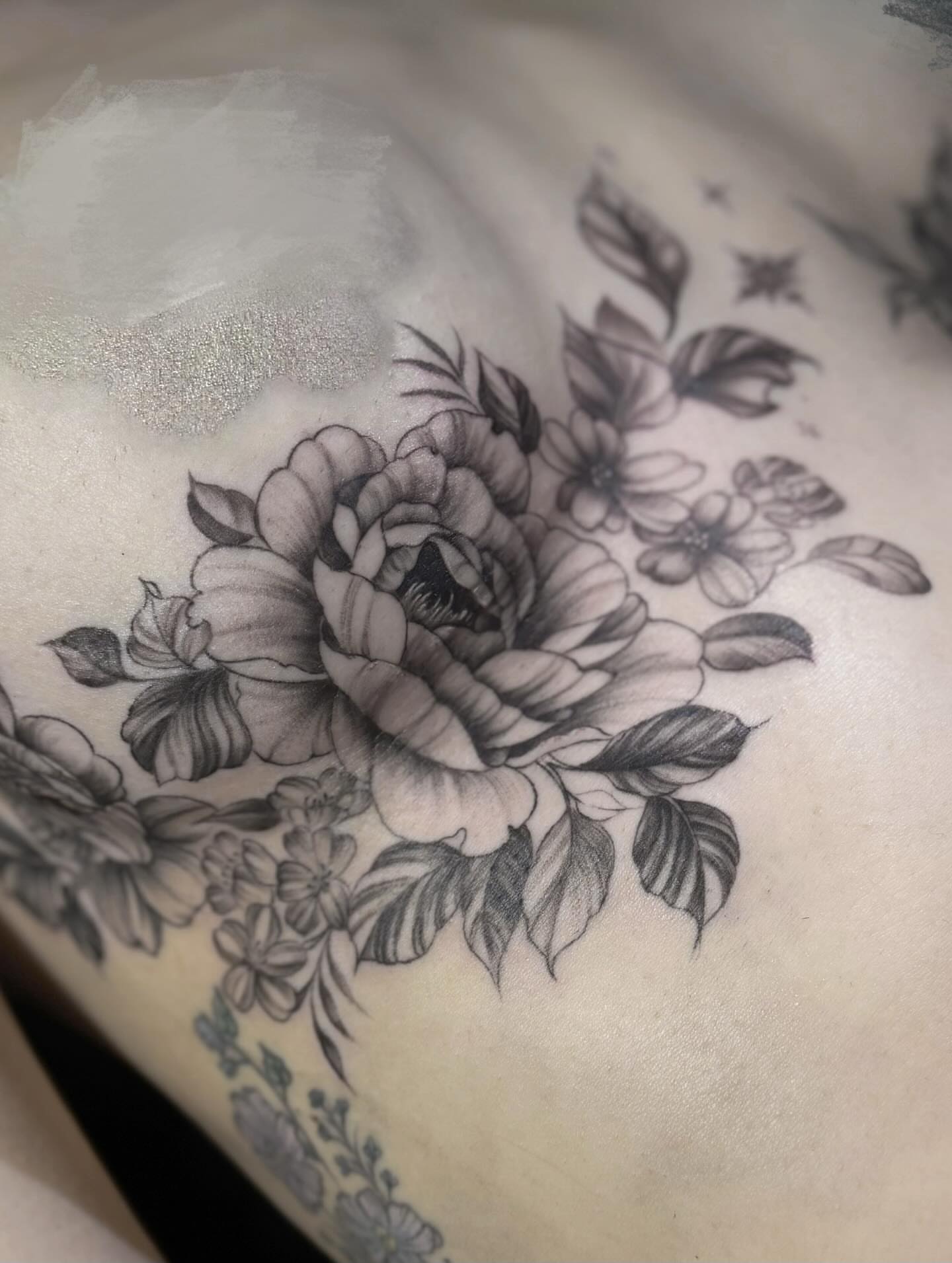 Tattoo by @tattooartistalina β black_and_grey