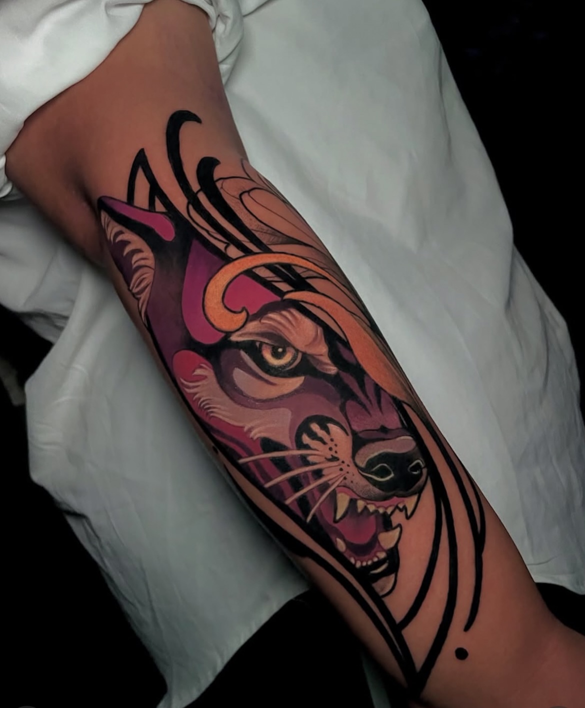 Tattoo by @ladysky_tattoo — american_traditional, tribal