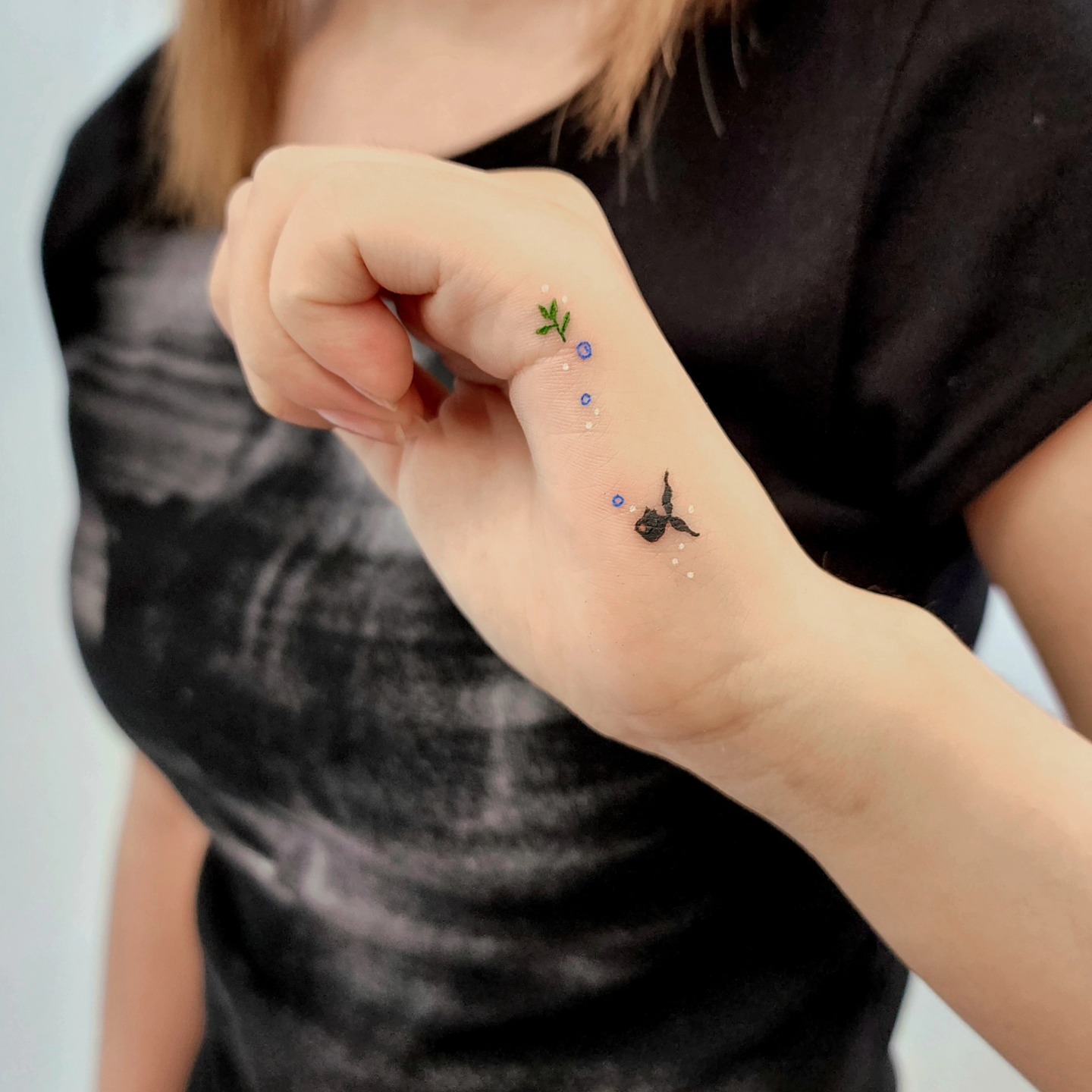 Tattoo by @noksang_ — dotwork