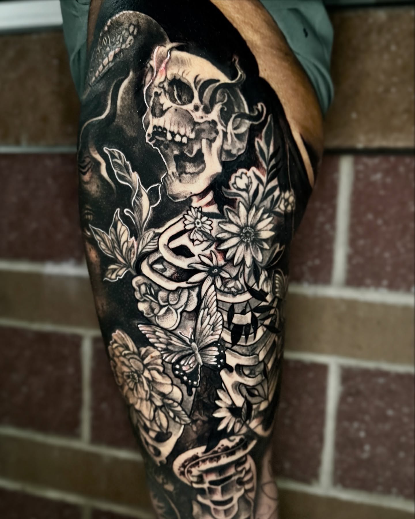 Tattoo by @jamycarlton_ — black_and_grey, realism