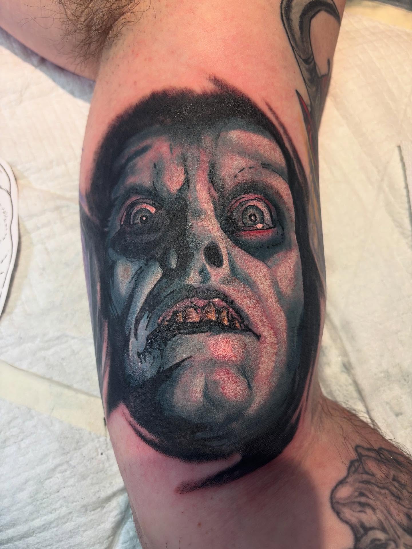 Tattoo by @cynicalprick — realism, dark_realism