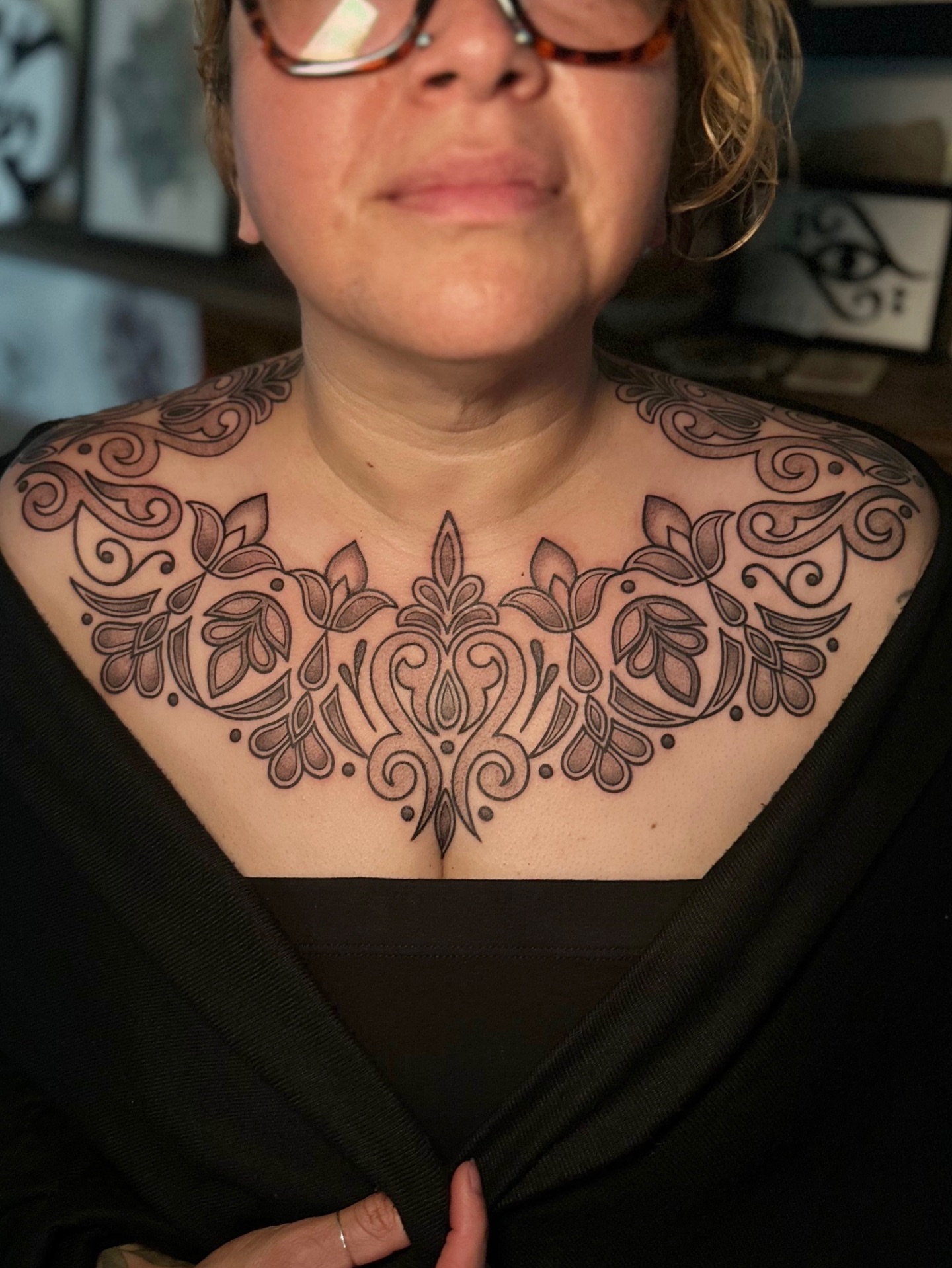 Tattoo by @blackadorn — ornamental