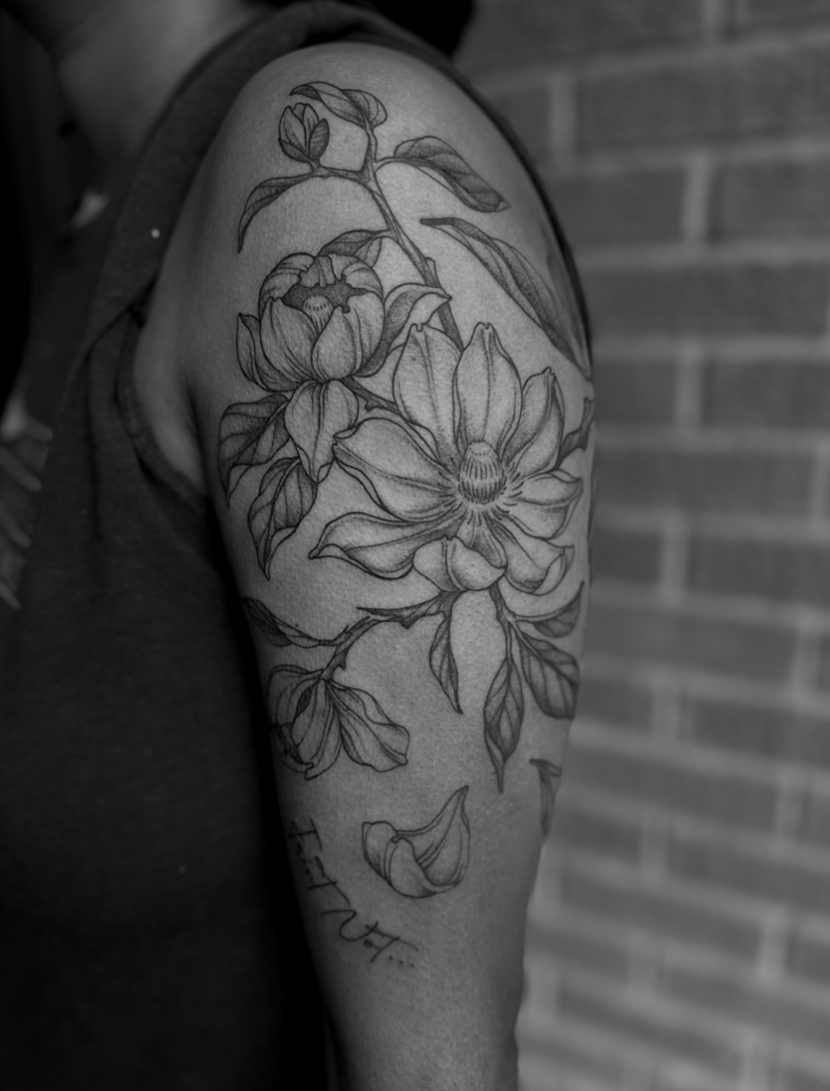 Tattoo by @alexbrooke — black_and_grey