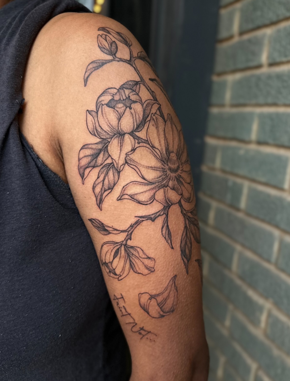 Tattoo by @alexbrooke — black_and_grey