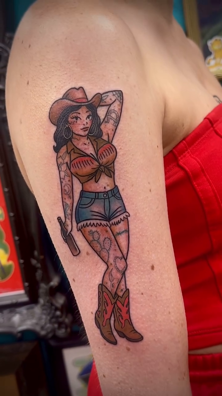 Tattoo by @tattooarielle — american_traditional