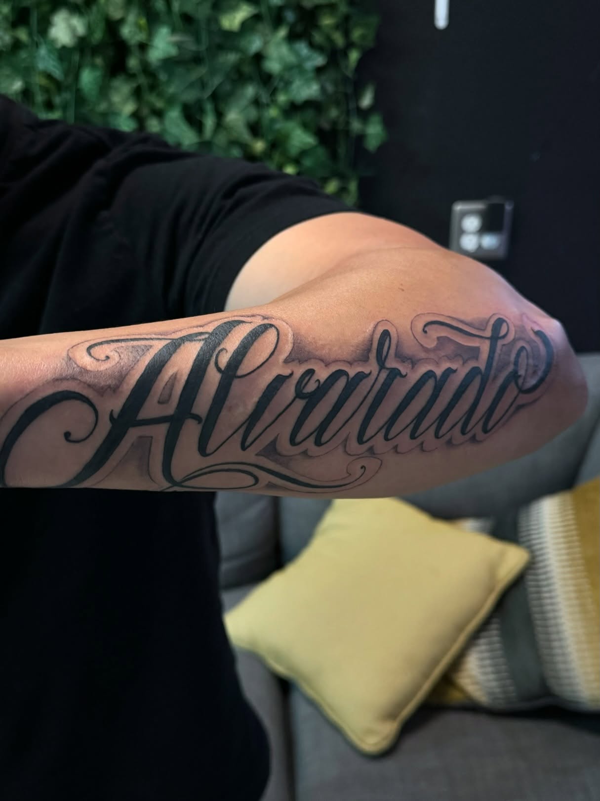 Tattoo by @tattoos_byjoseph — lettering_script