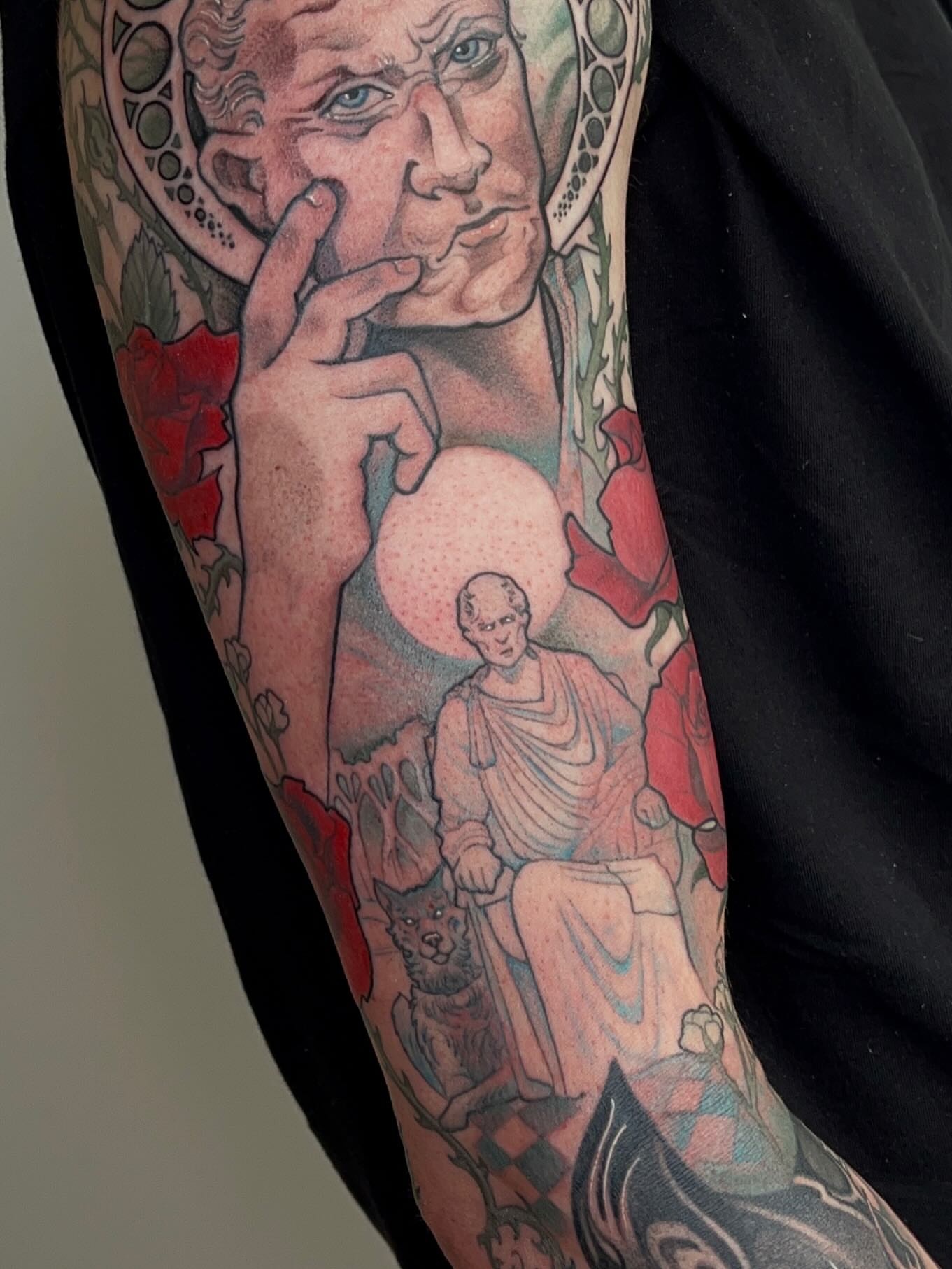 Tattoo by @samanthacastrovinci — realism, dotwork