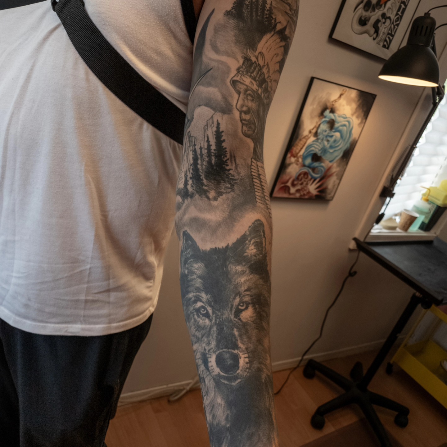 Tattoo by @jasonpellandtattoo — realism, black_and_grey