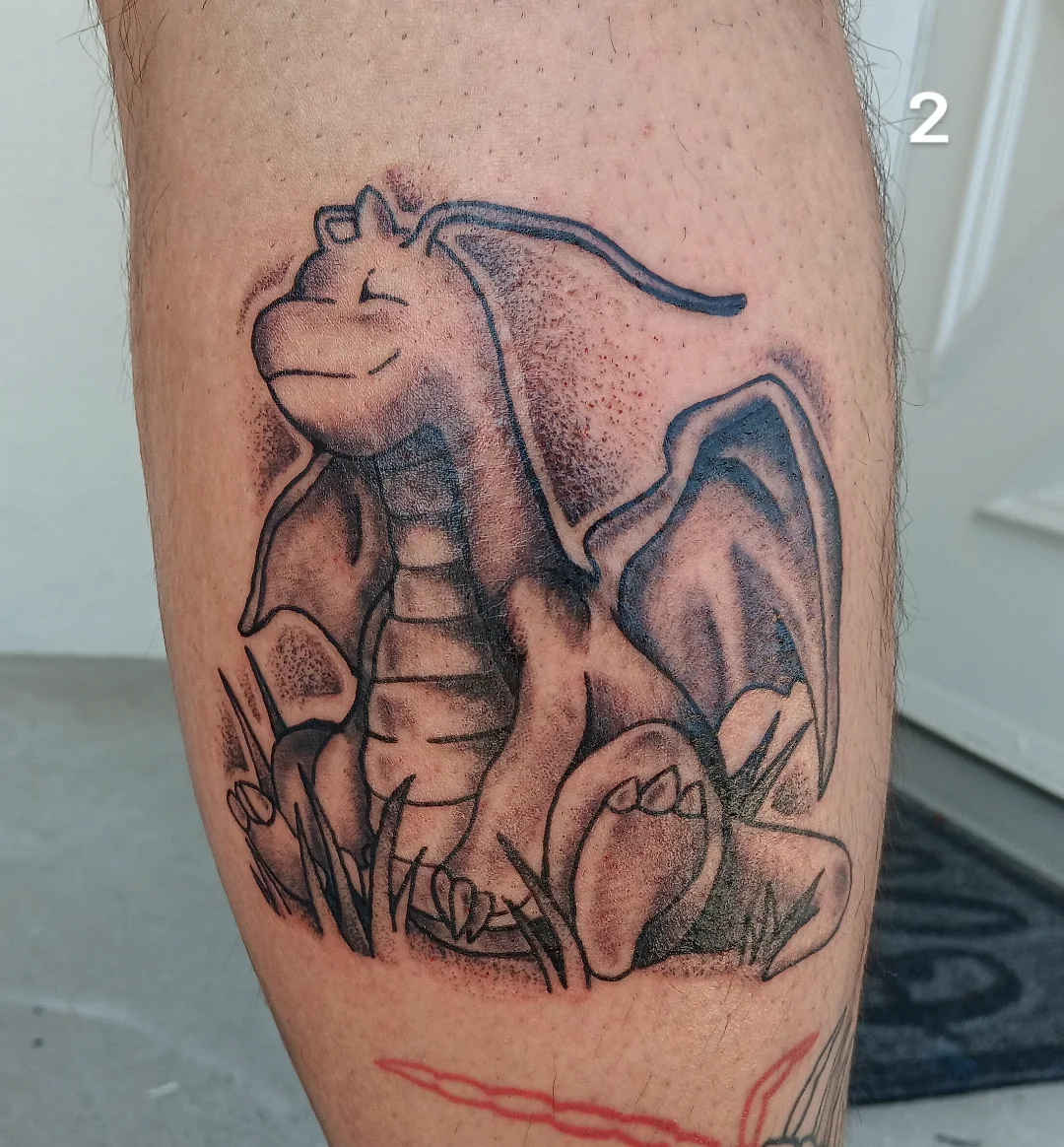 Tattoo by @johnnyloudertattoo — dotwork